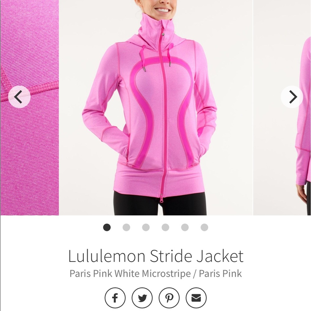 ‼️SOLD‼️LULULEMON STRIDE JACKET